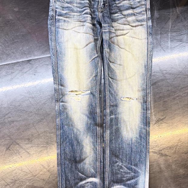 Japanese vintage 더티워싱 슬림핏진