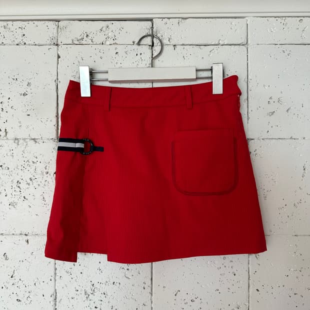 우먼64 와이드앵글 골프 스커트