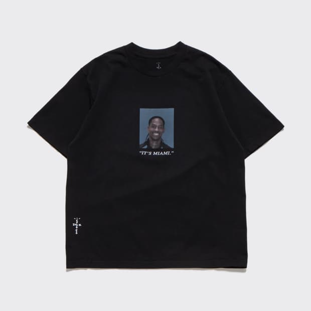 Travis Scott 머그샷 티셔츠 (XL)