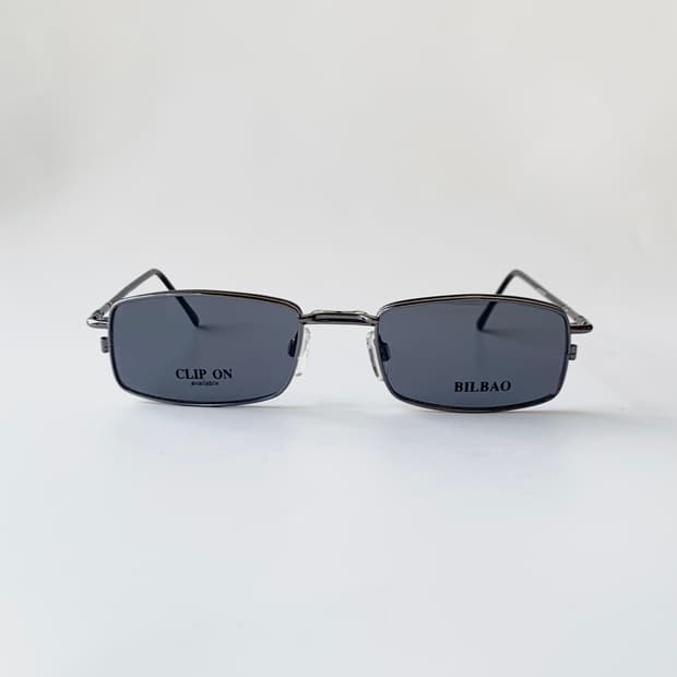 764 데드스탁 클립온 마그네틱 스퀘어 블랙 초경량 빈티지안경 선글라스