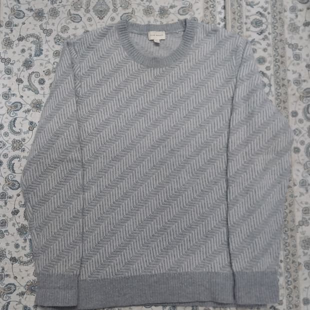 클럽 모나코 헤링본 패턴 니트 M