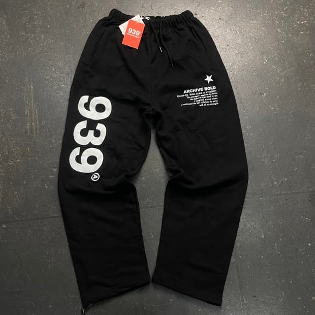 100 아카이브 볼드 939 스웻팬츠 새상품 