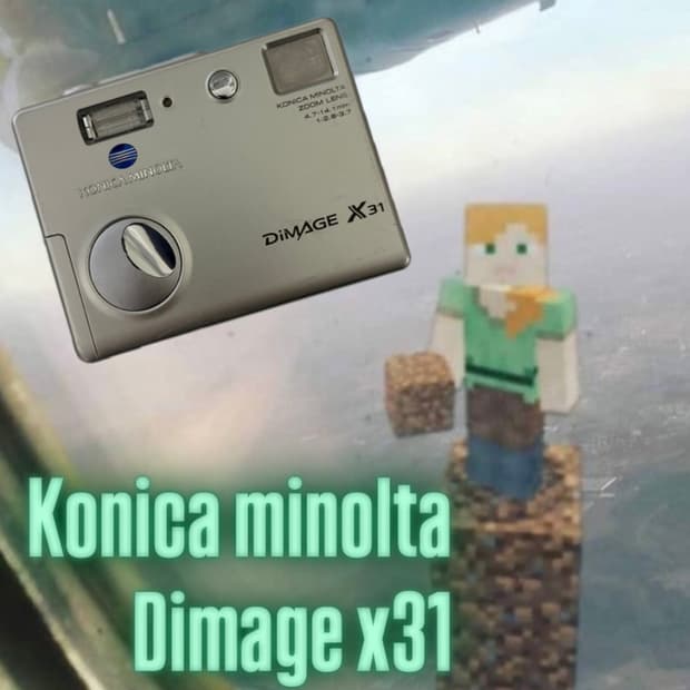 작례o) konicaminolta dimage cx31 코니카미놀타 디카