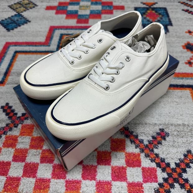 (새상품) 슈펜 네이비 덱슈즈 270(실260)