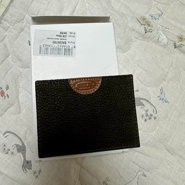 Brics 카드홀더 올리브 새상품