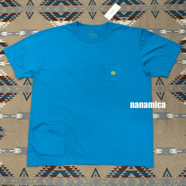 [L] 나나미카 마운틴 오가닉 야마 포켓티 블루 