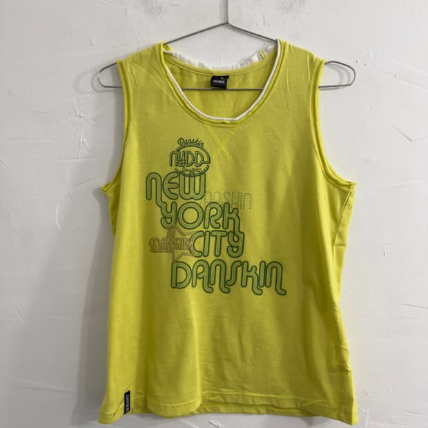 danskin printing sleeveless