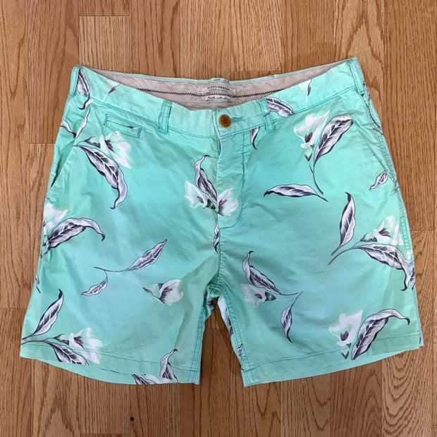 스카치앤소다 보태니컬 프린트 클래식 쇼츠 