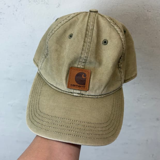 칼하트 빈티지 볼캡 카키