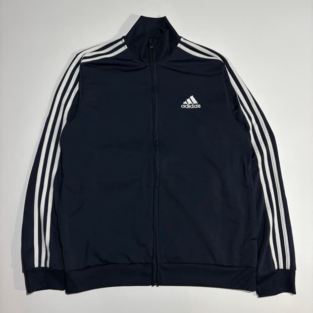 아디다스 삼선 네이비 트랙 집업 자켓