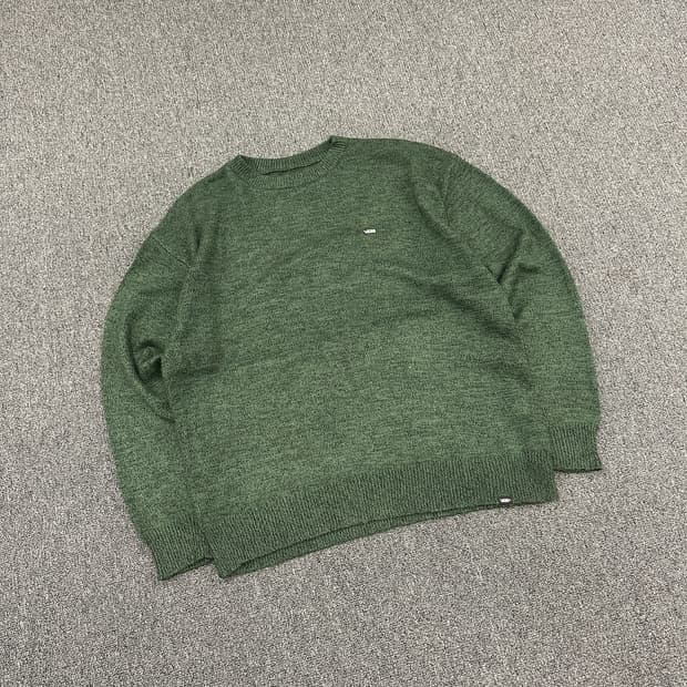 L) 반스 스몰로고 크루 넥 니트