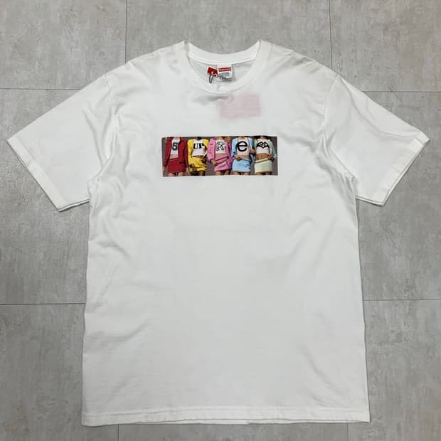 슈프림 Girls tee white FW25 