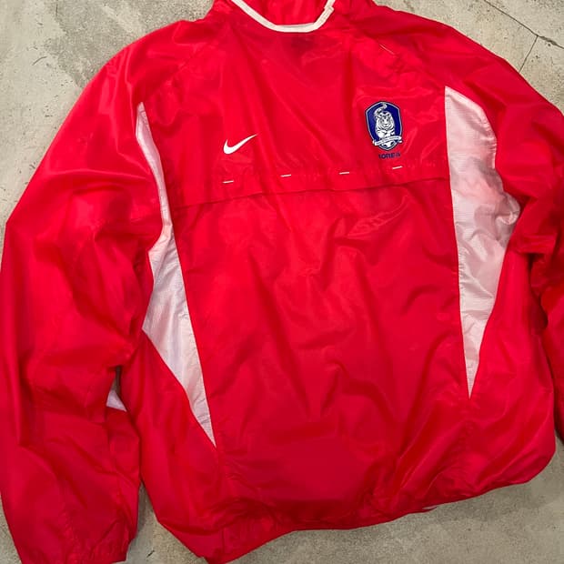 빈티지 나이키 2002월드컵 코리아팀 웜업