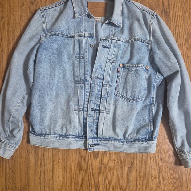 리바이스 타입 1 데님자켓