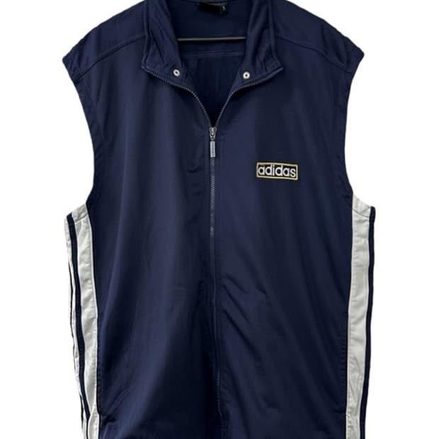 [L] ADIDAS 아디다스00s 빈티지 사이드버튼 민소매저지
