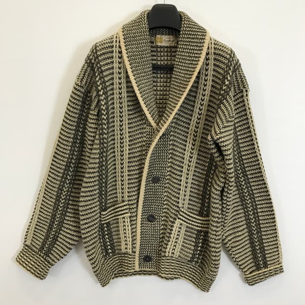 Crown Pearl JPN 핸드메이드 숄카라 가디건 [105-110]