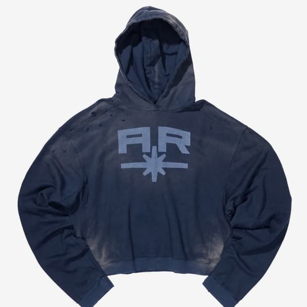 틸던 ART HOODIE navy