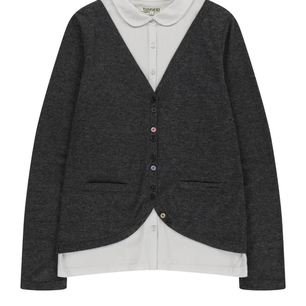 구함) 코이세이오 레이어드 셔츠 가디건