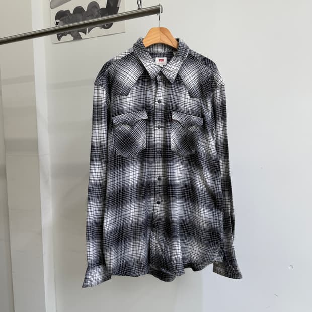 LEVIS 체크셔츠