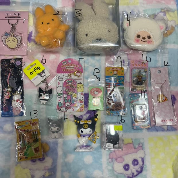 ⭐️all 10000원⭐️ 고전 산리오 치이카와 몬치치 리락쿠마 미피 햄