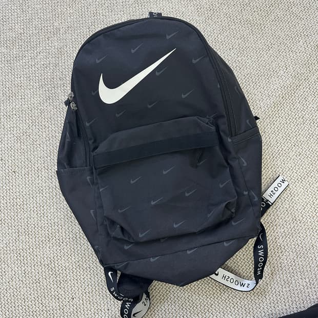 실측확인 나이키 헤리티지 스우시 백팩 0406D