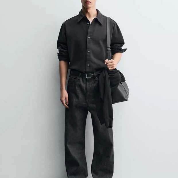 (구매) 자라 jeans loose flare fit 42사이즈