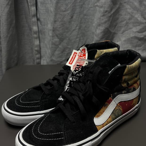 [270] 17FW 슈프림 반스 스케이트하이 피정액