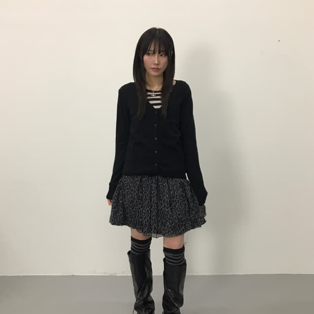 Jpn Black Wool Cardigans