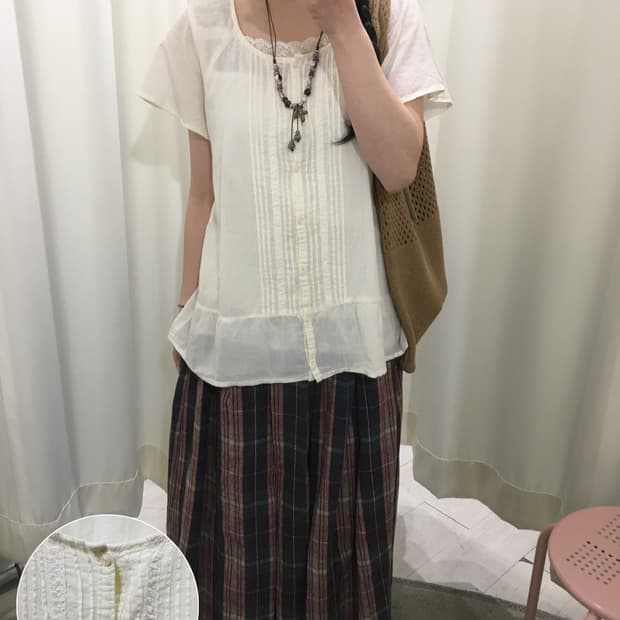 mori girl lace blouse