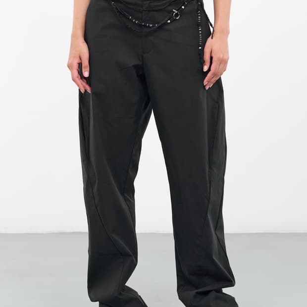 혜인서 벤티드 트라우저 2 차콜