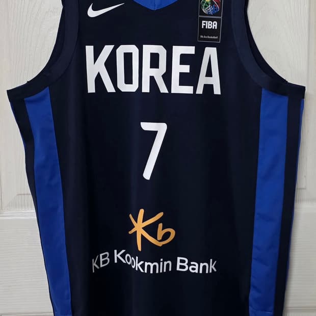 2021 대한민국 3X3 농구 국가대표 유니폼(박민수 지급, 실착)