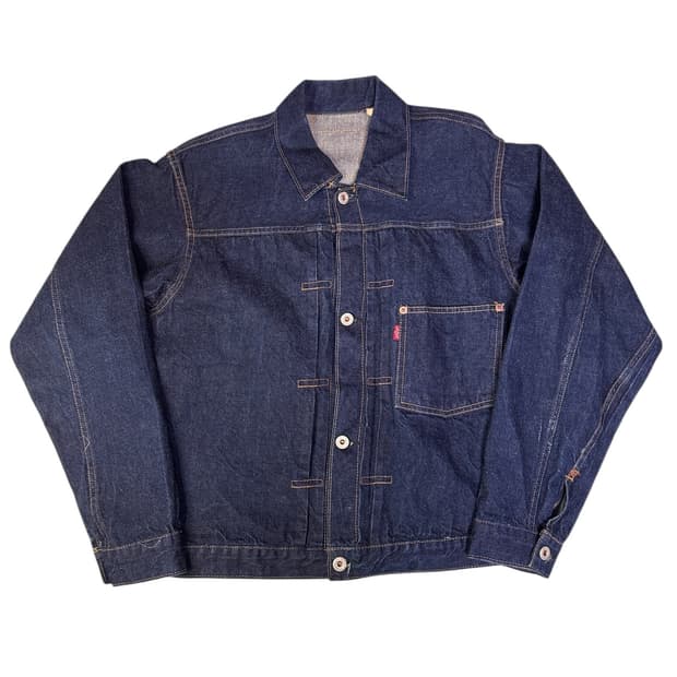 빈티지 90s 슈가케인 SUGAR CANE 대전 1세대 데님 자켓 40