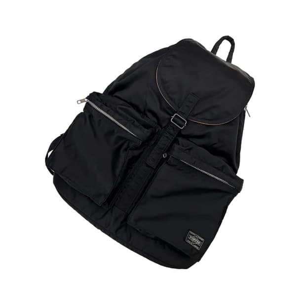 포터 탱커 럭색 백팩 블랙 (지퍼)