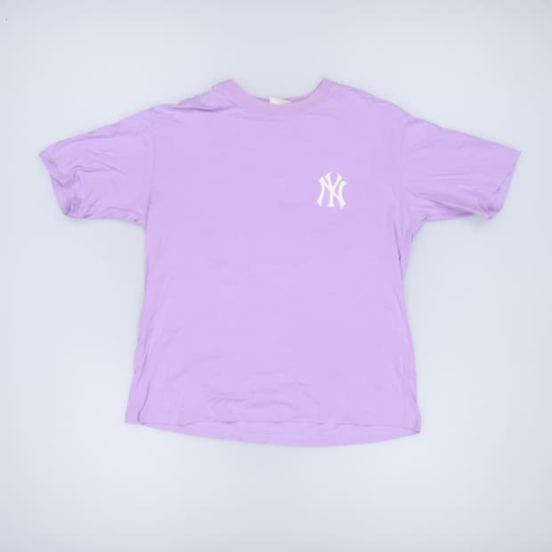 L MLB 모노그램 프린팅 반팔 0408H1