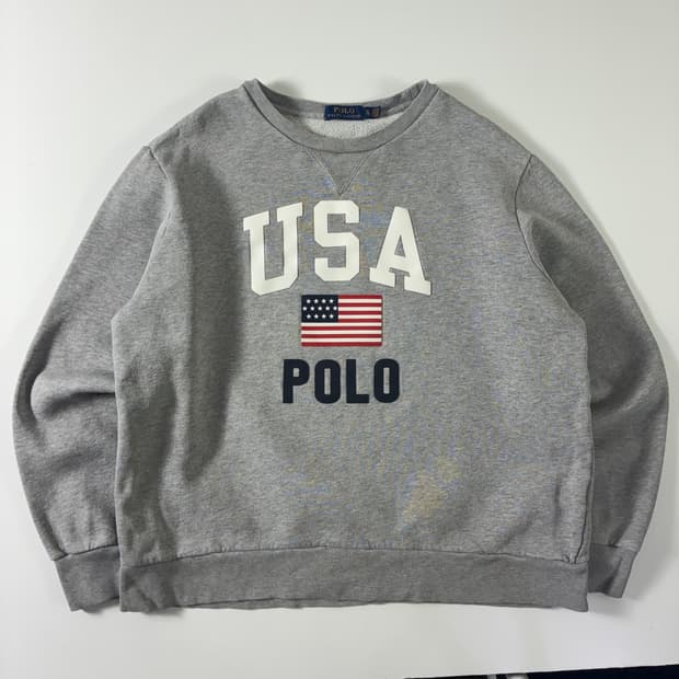 Polo 폴로 랄프로렌 신형 성조기 맨투맨