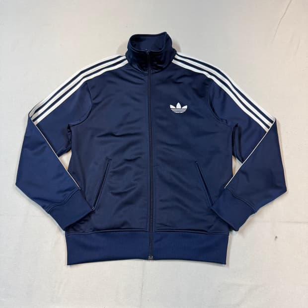L) 아디다스 파이어버드 삼선 져지 트랙탑 집업 네이비 W17