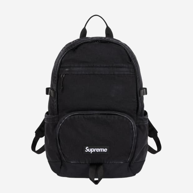 슈프림 데님 백팩 블랙 25 FW