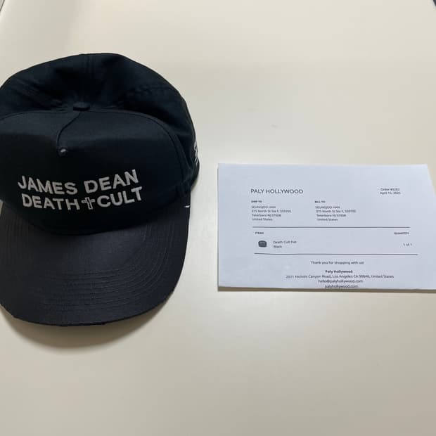 팔리 할리우드 제임스딘 데스컬트 캡