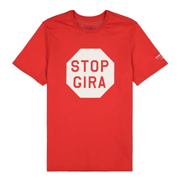 나이키x언더커버 갸쿠소우 STOP GIRA 그래픽 티셔츠