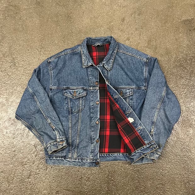 90s 리바이스 데님 트러커 자켓 (110)