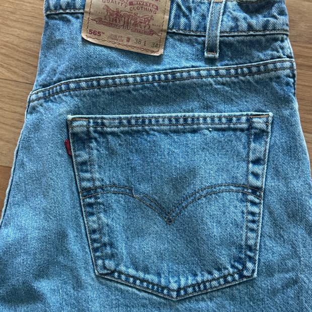 Levi's 565 38x34 made in US