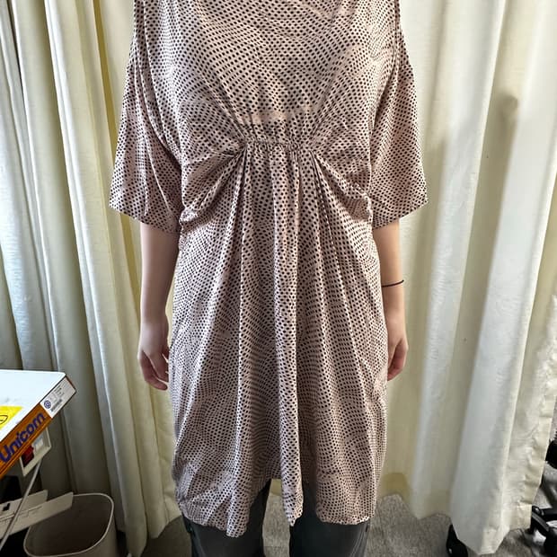 MM6 셔링 원피스