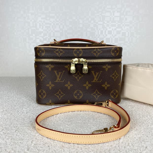 루이비통 니스 미니 토트백 