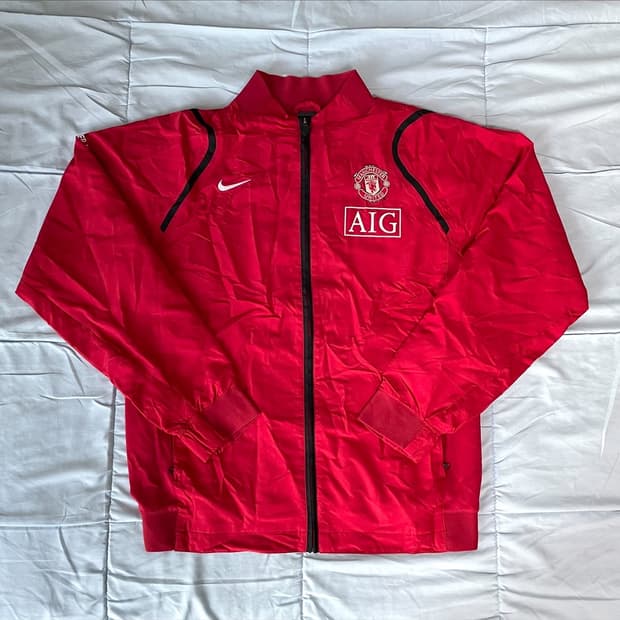 (해외 L) 06-07 맨체스터유나이티드 레드 트레이닝 자켓 판매