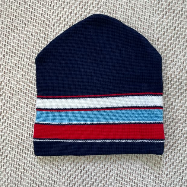 빈티지 멀티 스트라이프 비니 