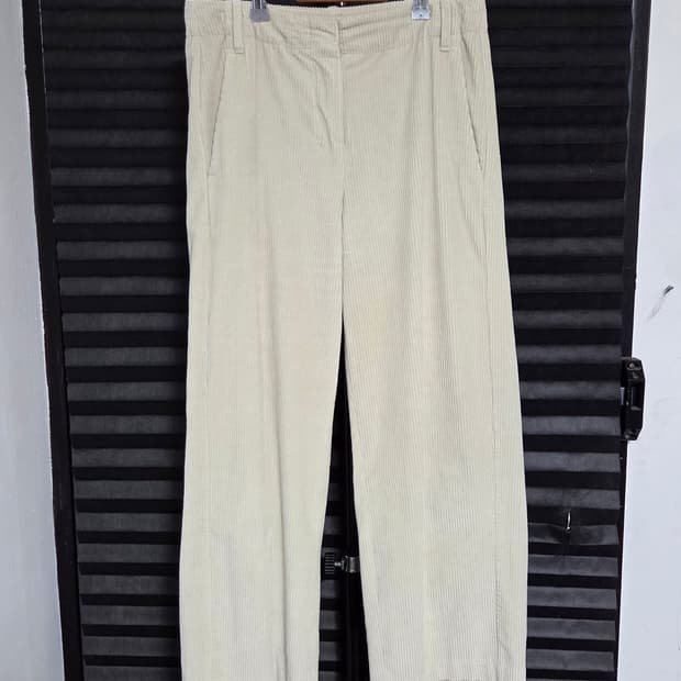 (정품) [에스 막스마라] 코튼 코듀로이 와이드 팬츠 | 00074