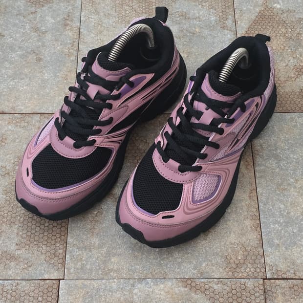 (230)휠라 인터런 핑크 블랙 