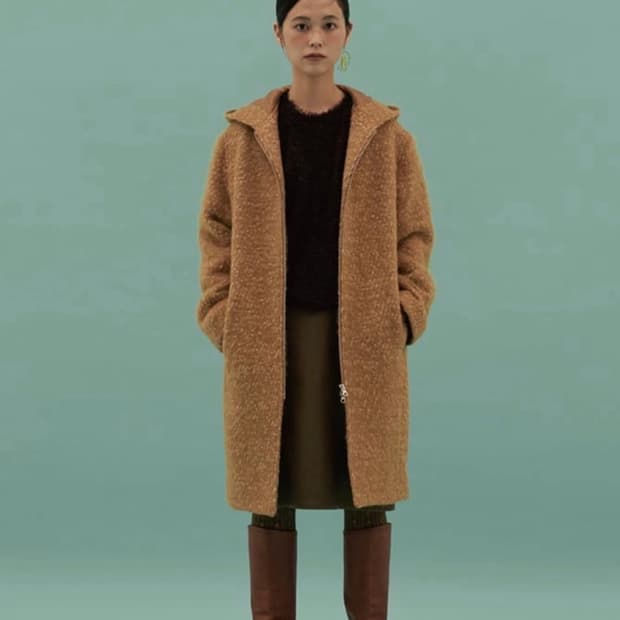 Teak 티크 후드 코트 (단종템)