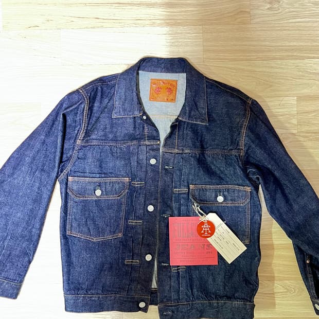 풀카운트 2102w 타입2 데님 자켓