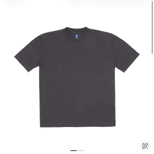 Yzy gap 이지갭 숏슬리브 그레이